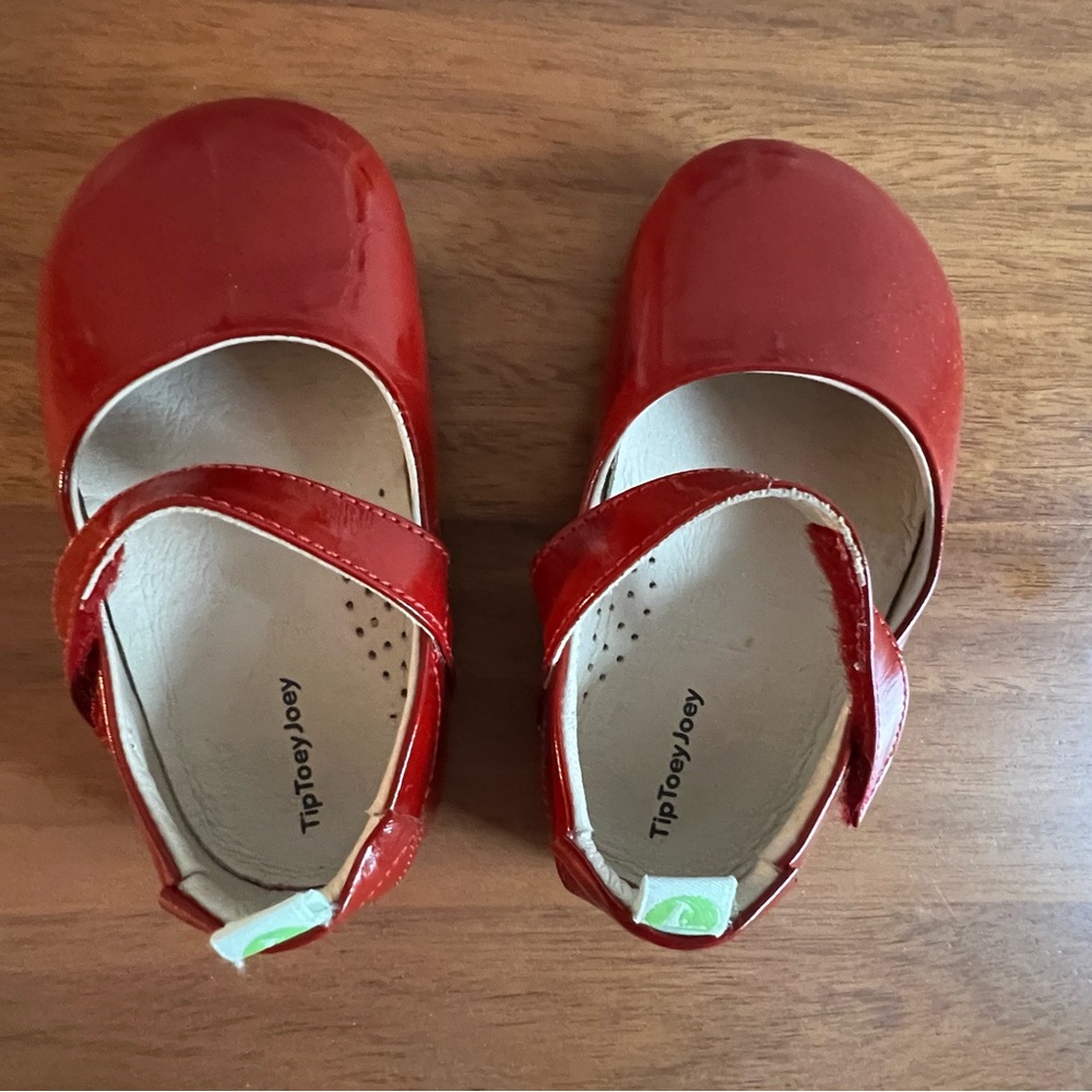 Tip Toey Joey Red Kids Shoes